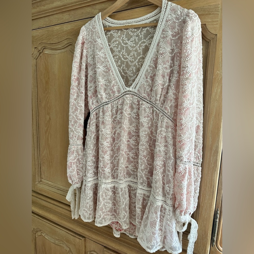 FOR LOVE & Lemons Eyelet Blossom dress